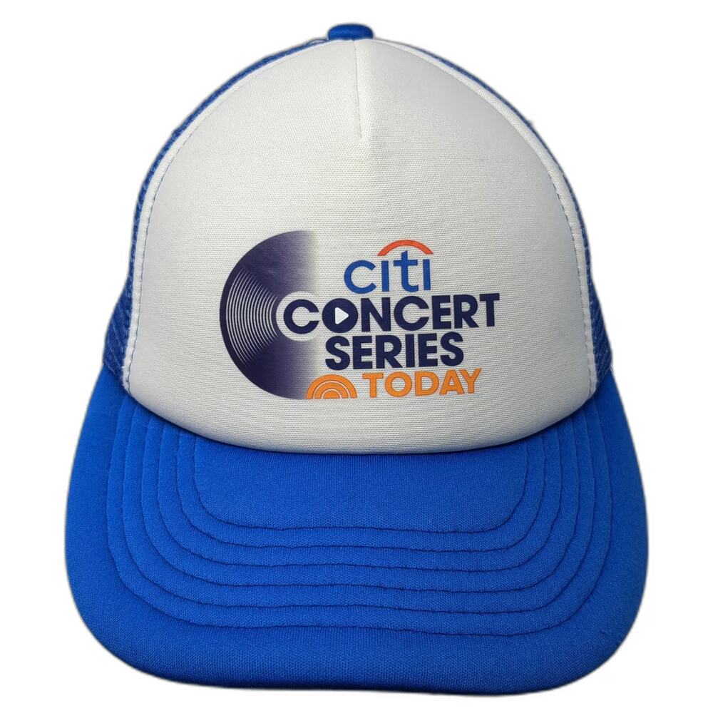 Direct Caps Trucker Hat Blue OSFM Citi Concert Series Today Show NBC Snapback